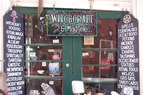 Witchcraft store merchandise